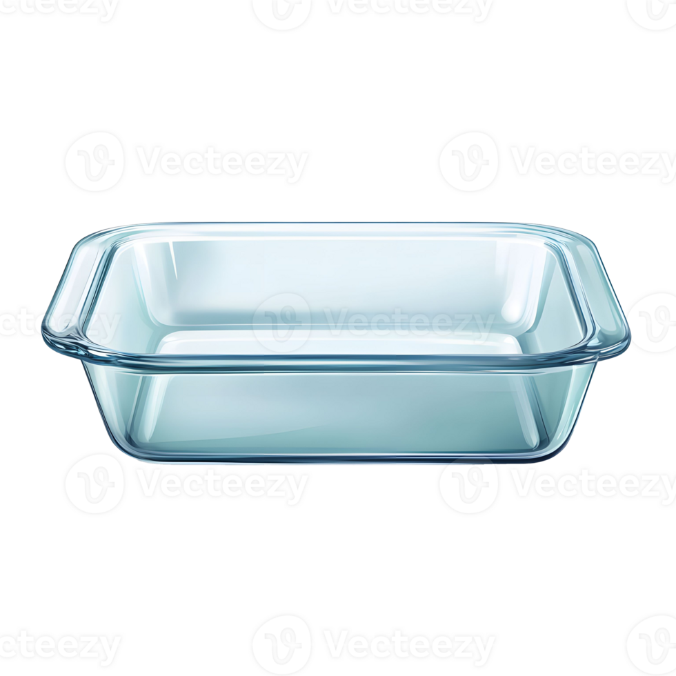 Clear Glass Baking Dish png