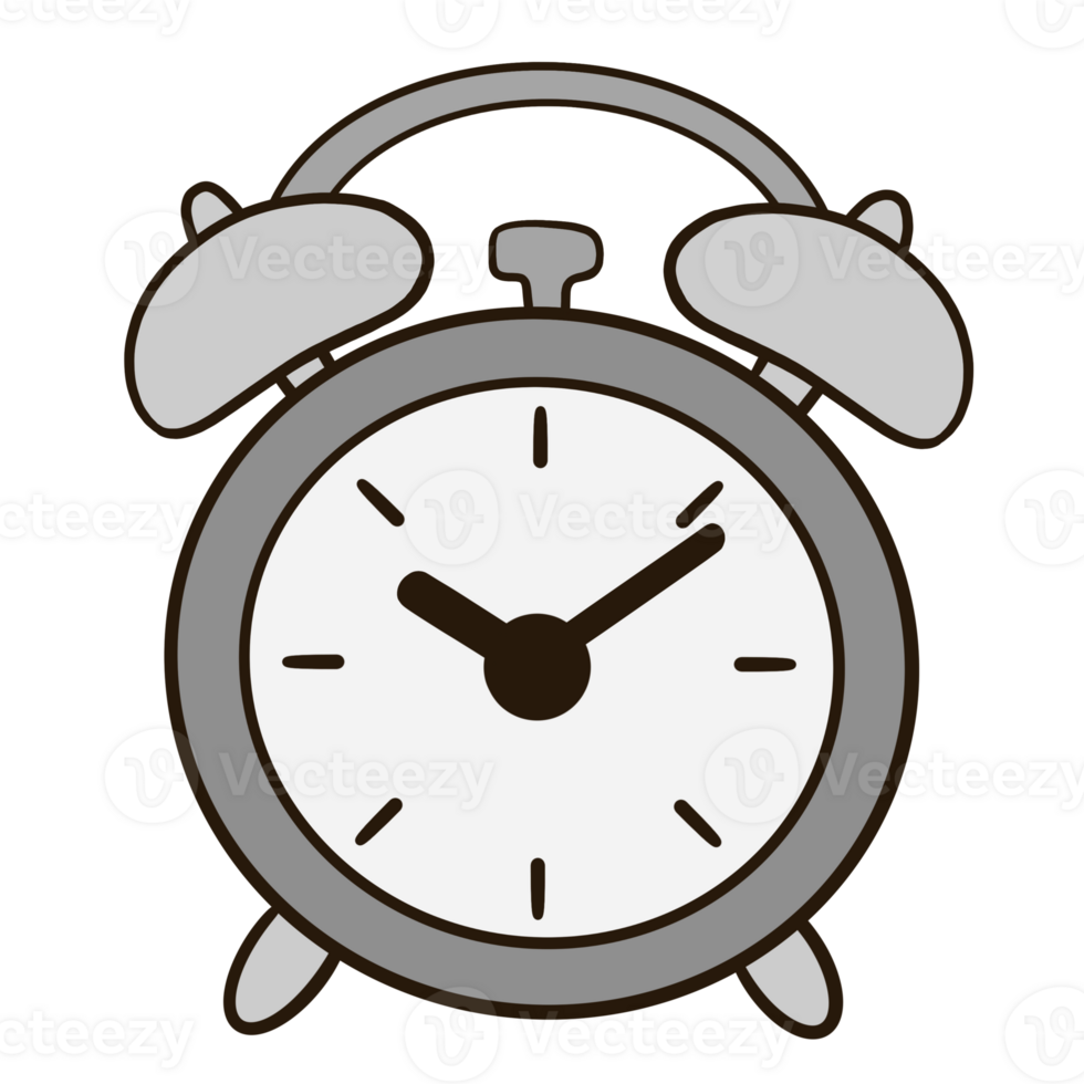 an alarm clock icon on a transparent background png