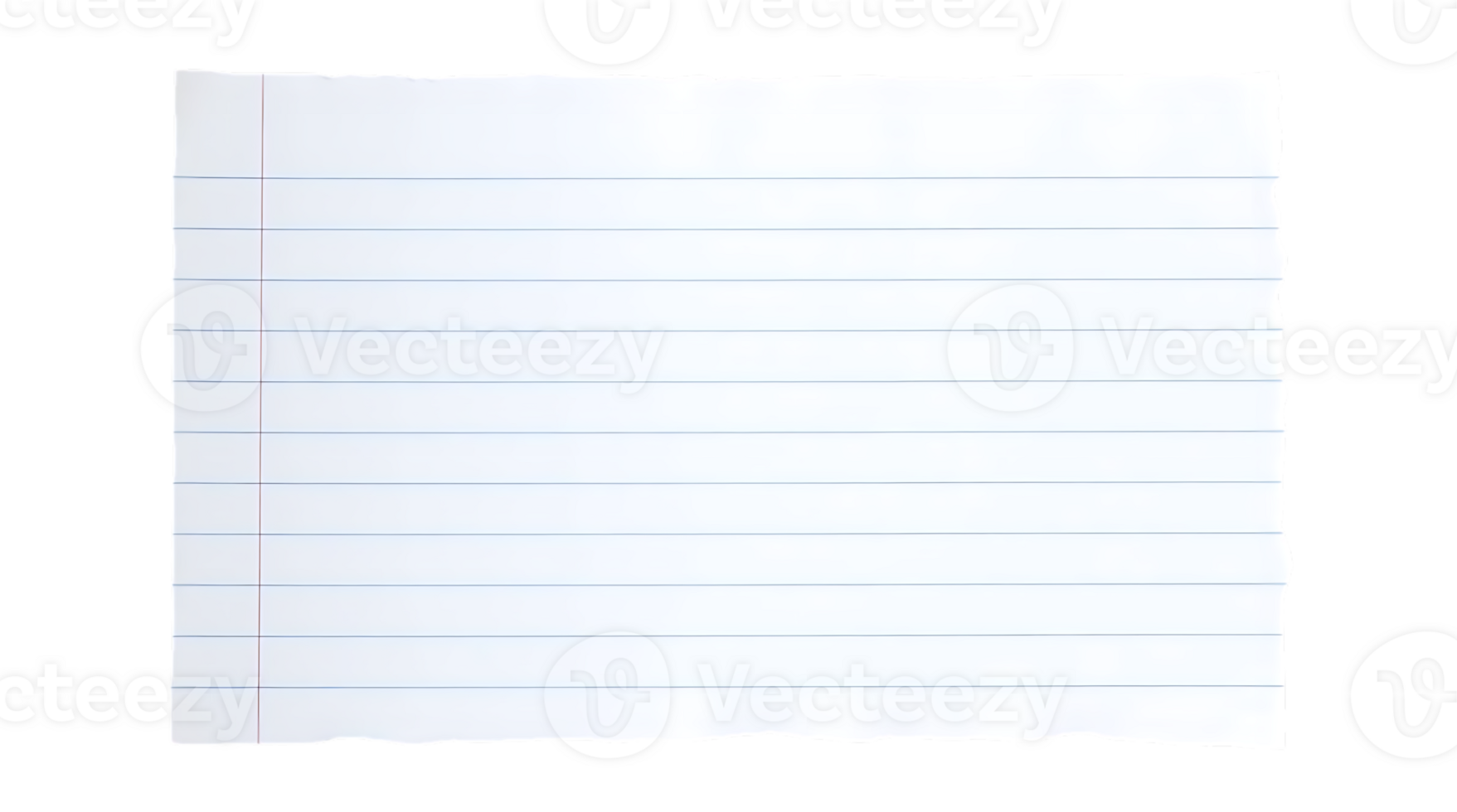 White torn paper with space for your message or text. png