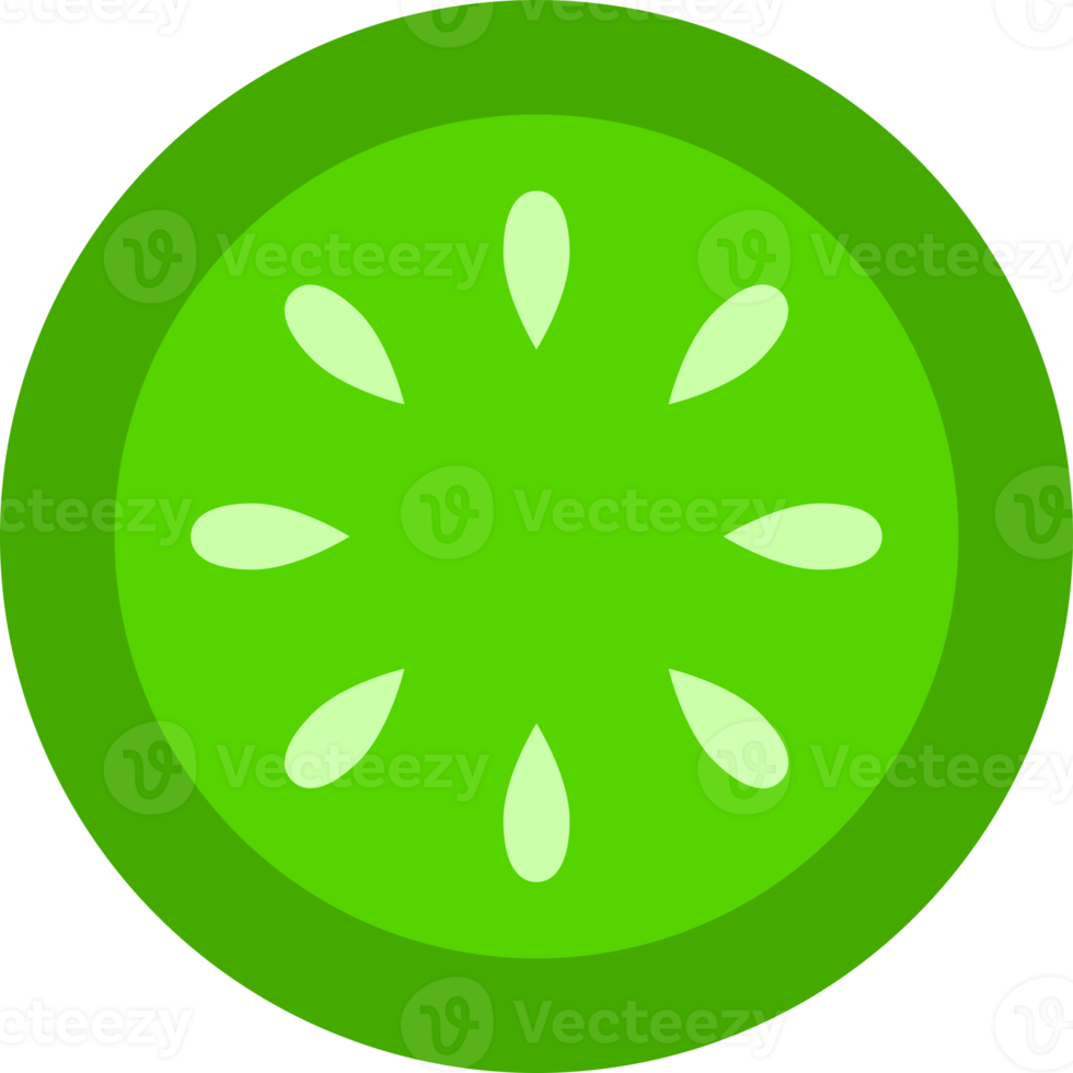 Green slice lime png