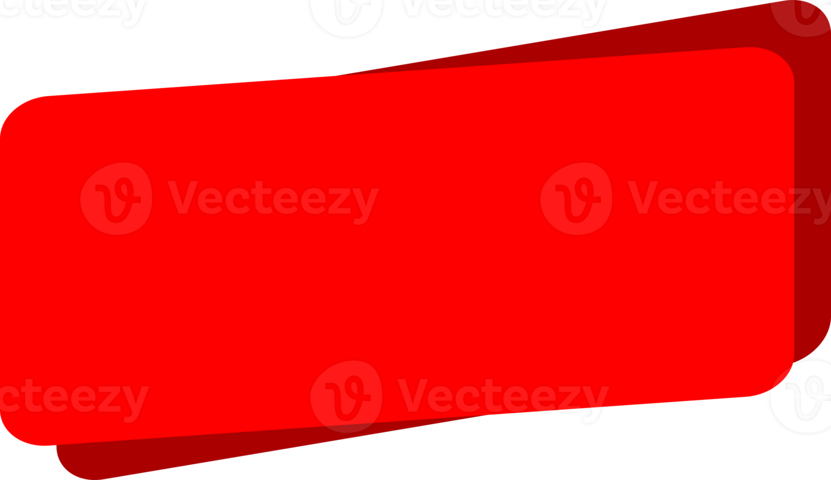 Frame red label png