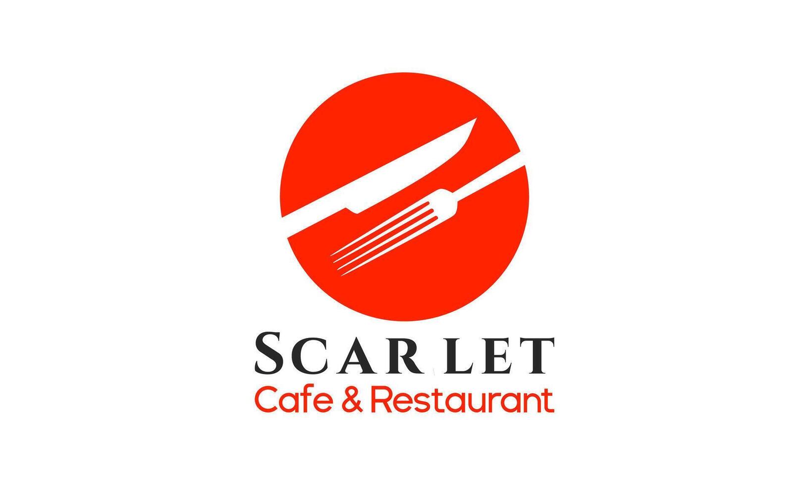 Creative Restaurant Logo Design Template vector