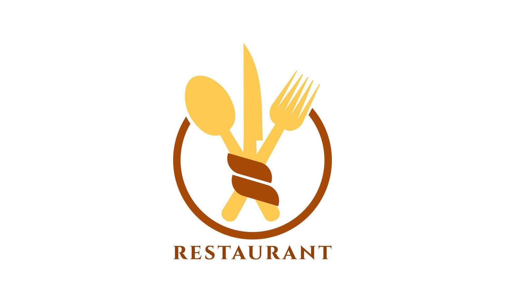 Creative Restaurant Cafe Logo Design vector