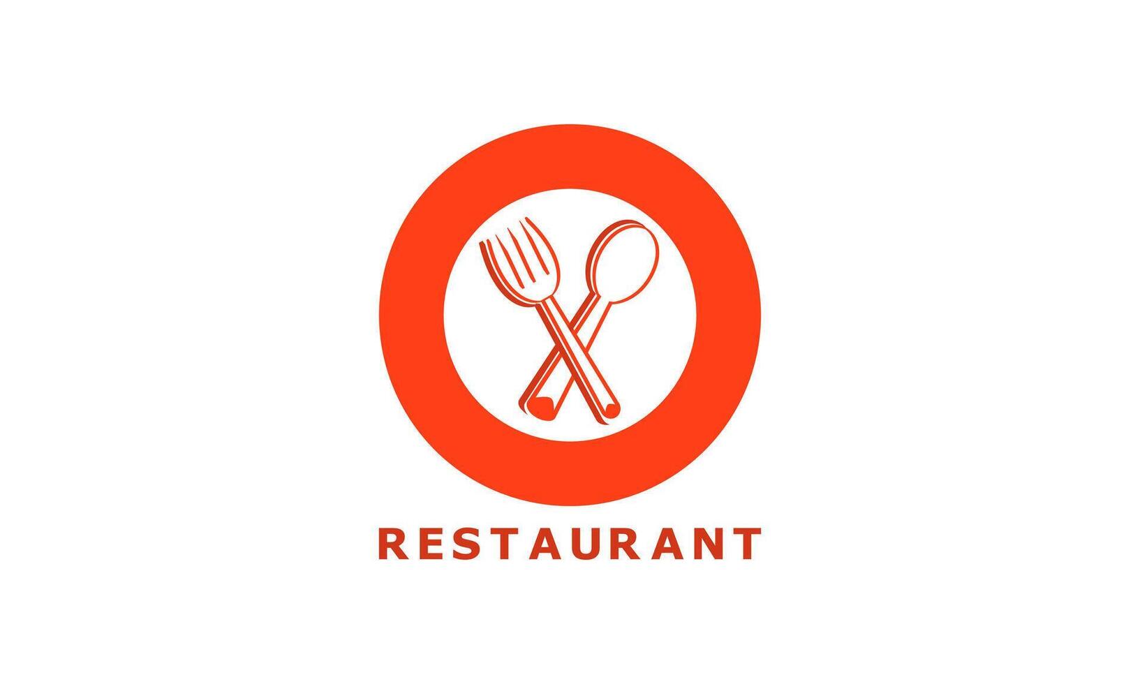 Restaurant Custom Design Logo Template vector