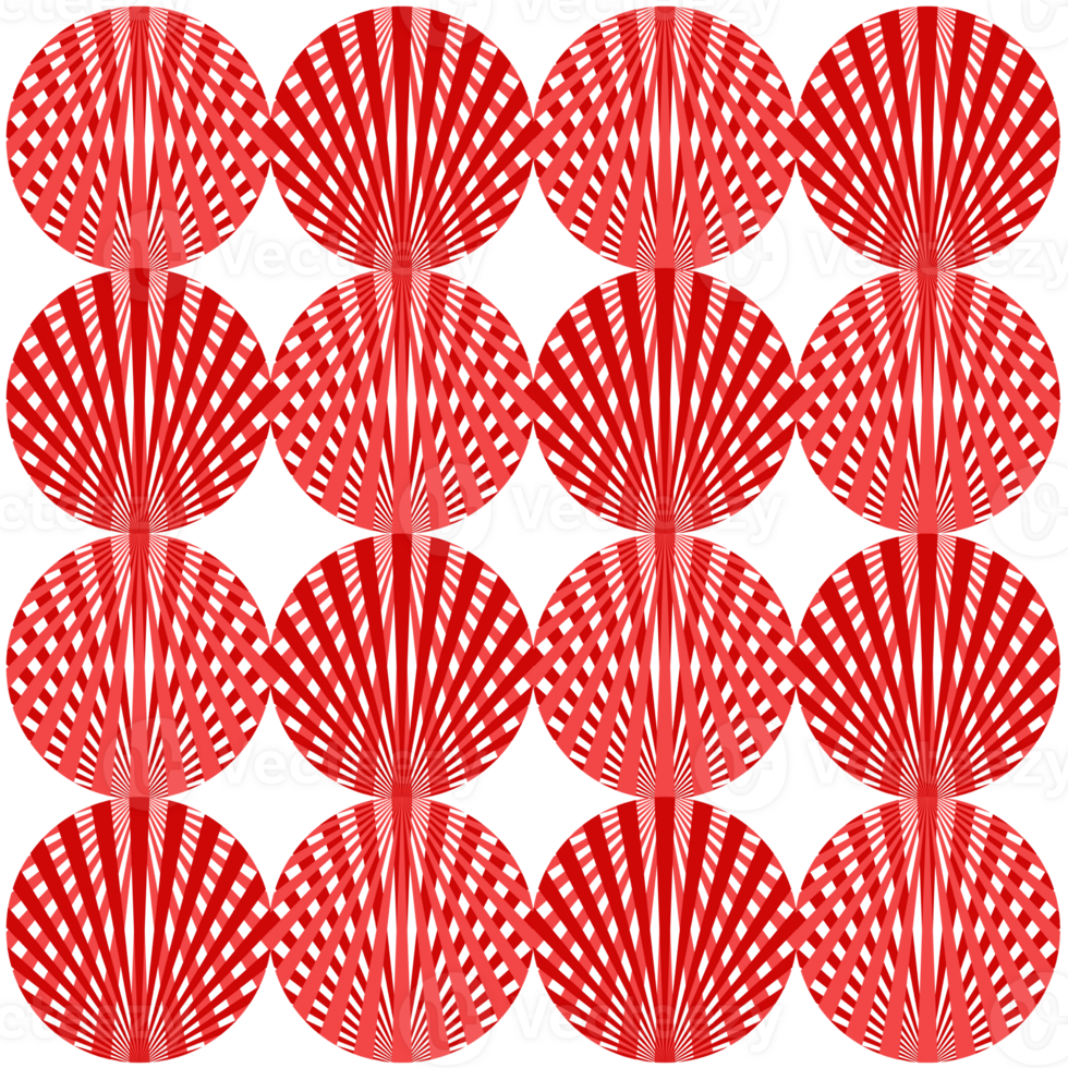 Abstract red ball pattern png