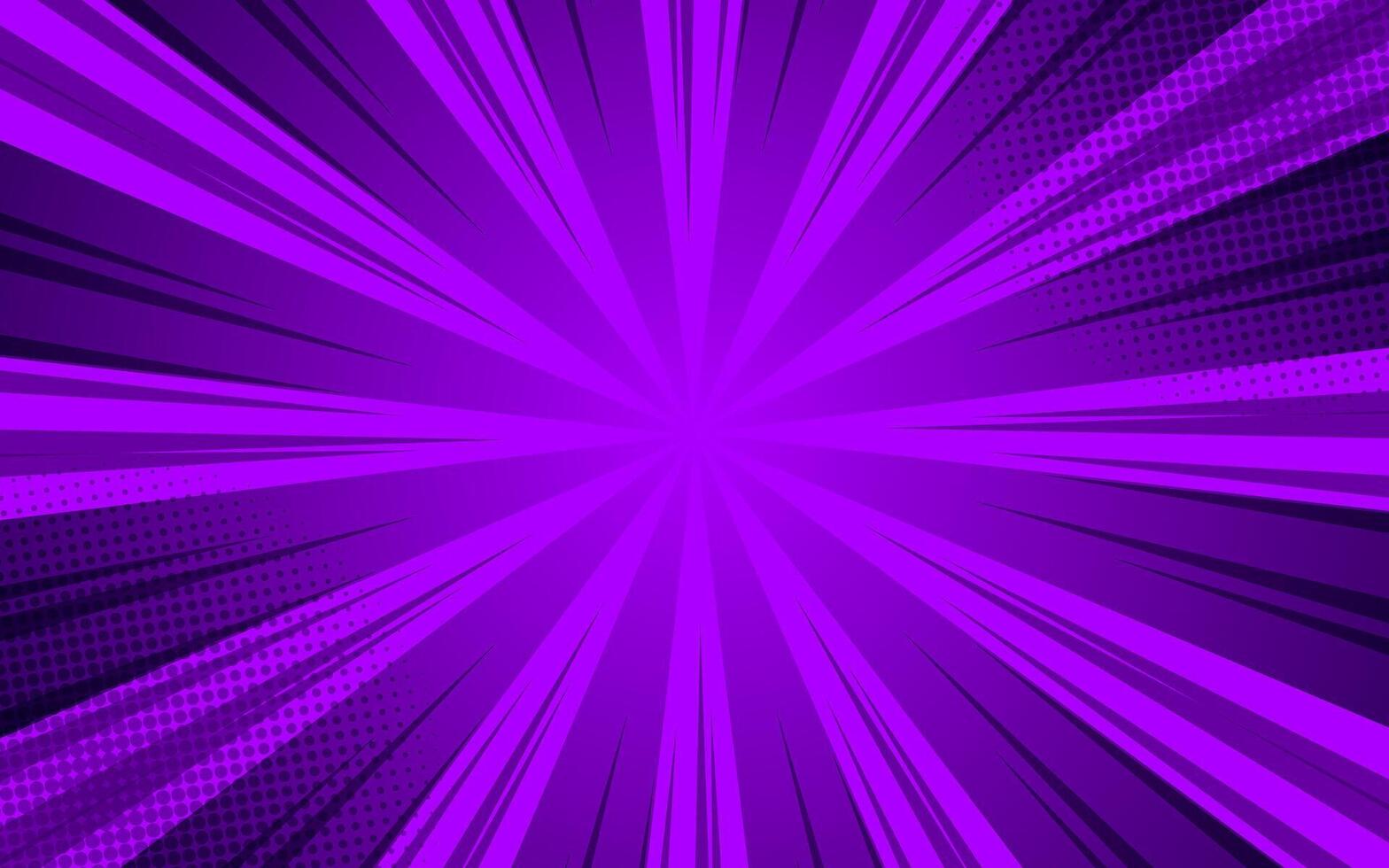 Abstract comic explosion background with radial effect vector