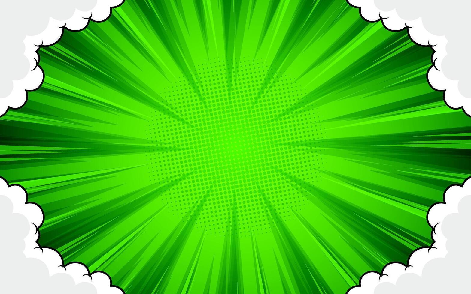 Cartoon Background Design Template. vector