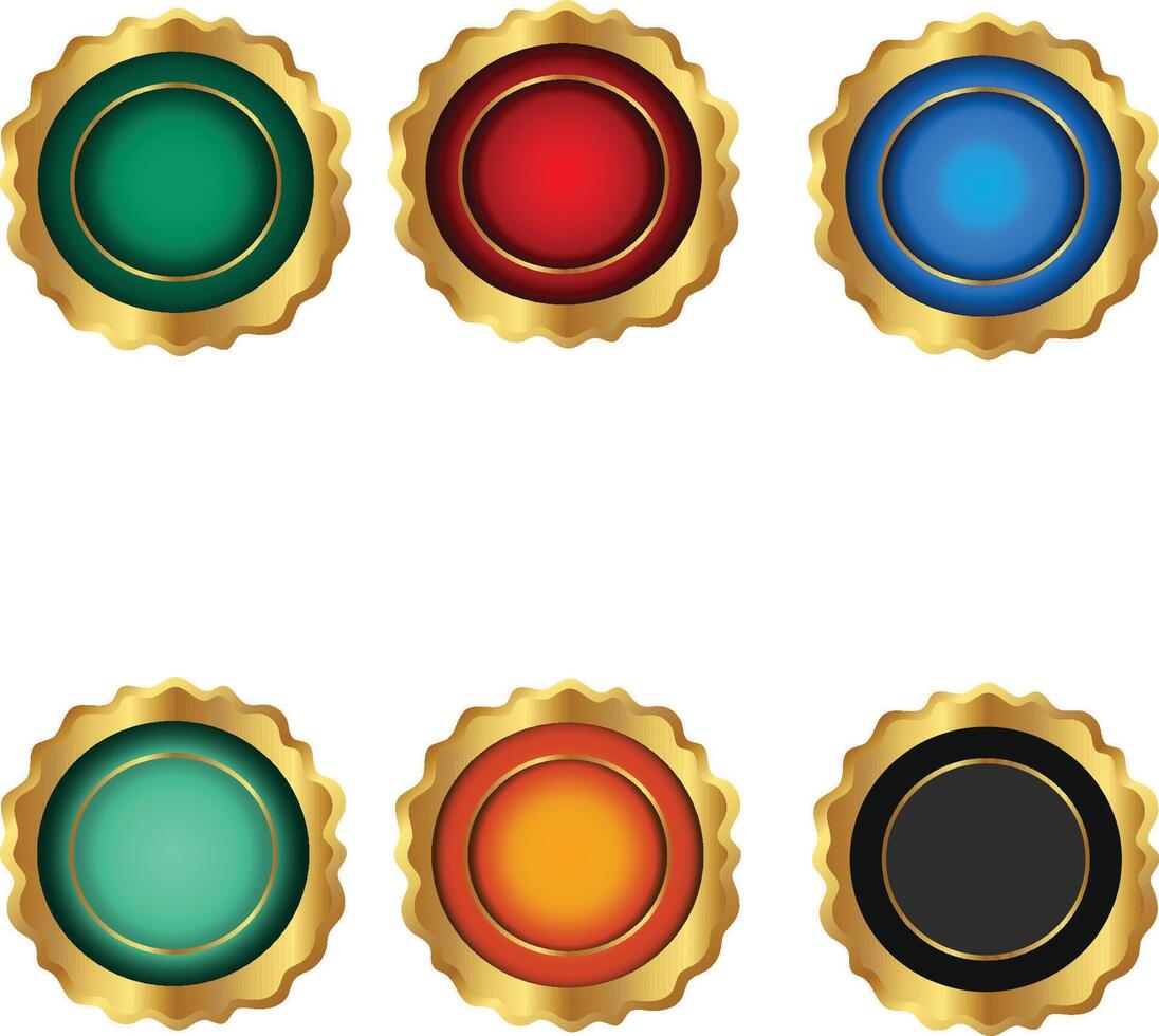 gold best award medal badge with ribbon free illustration orange vector