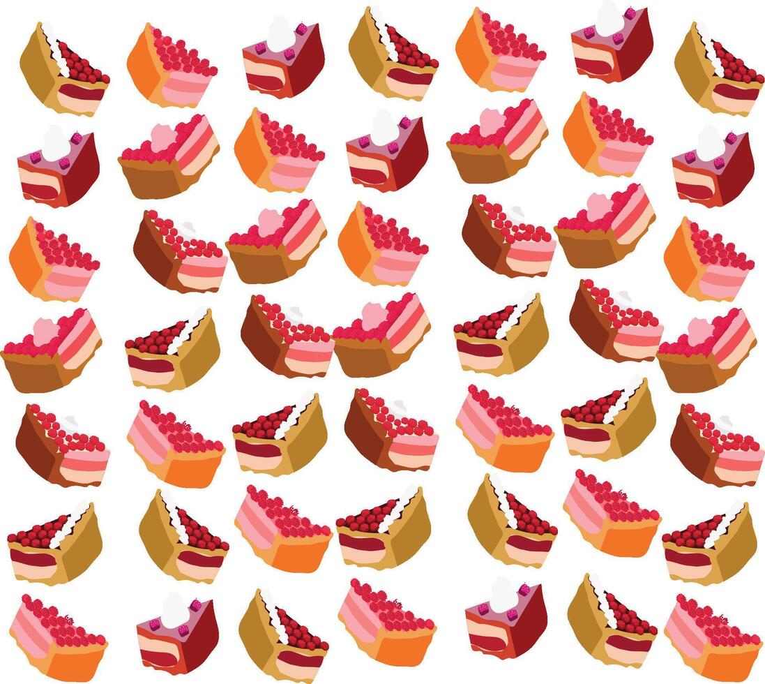 national raspberry cream pie day vector