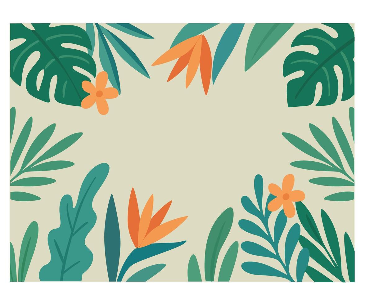 Floral Pattern with Colorful Flowers vector