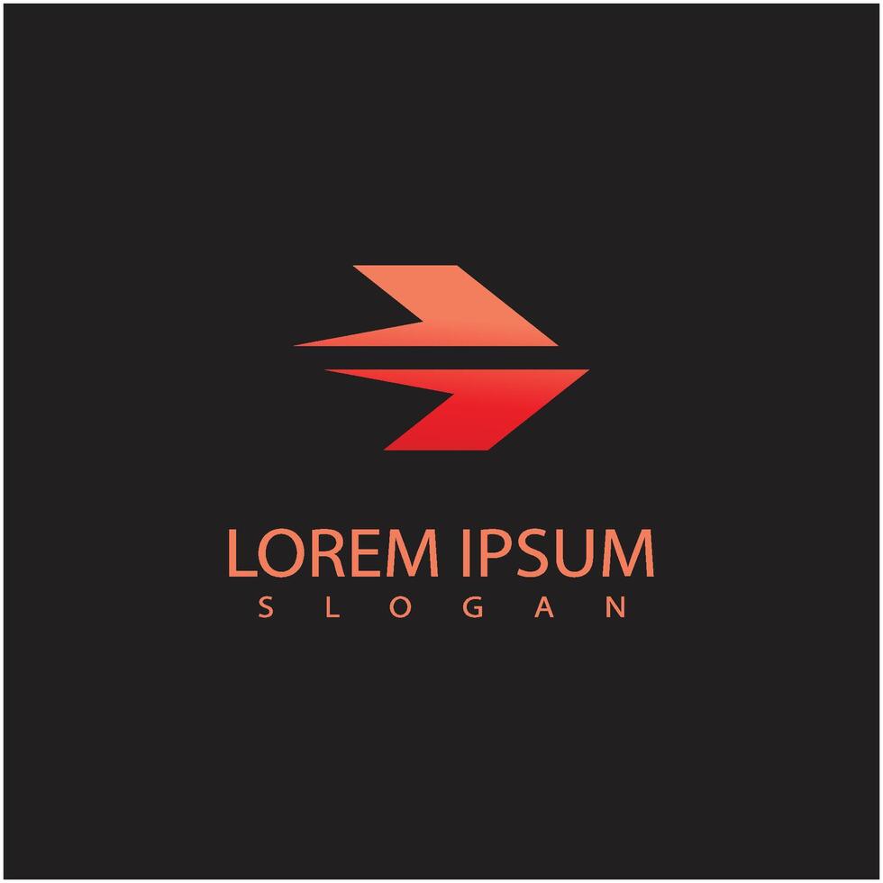 Background Arrow logo vector