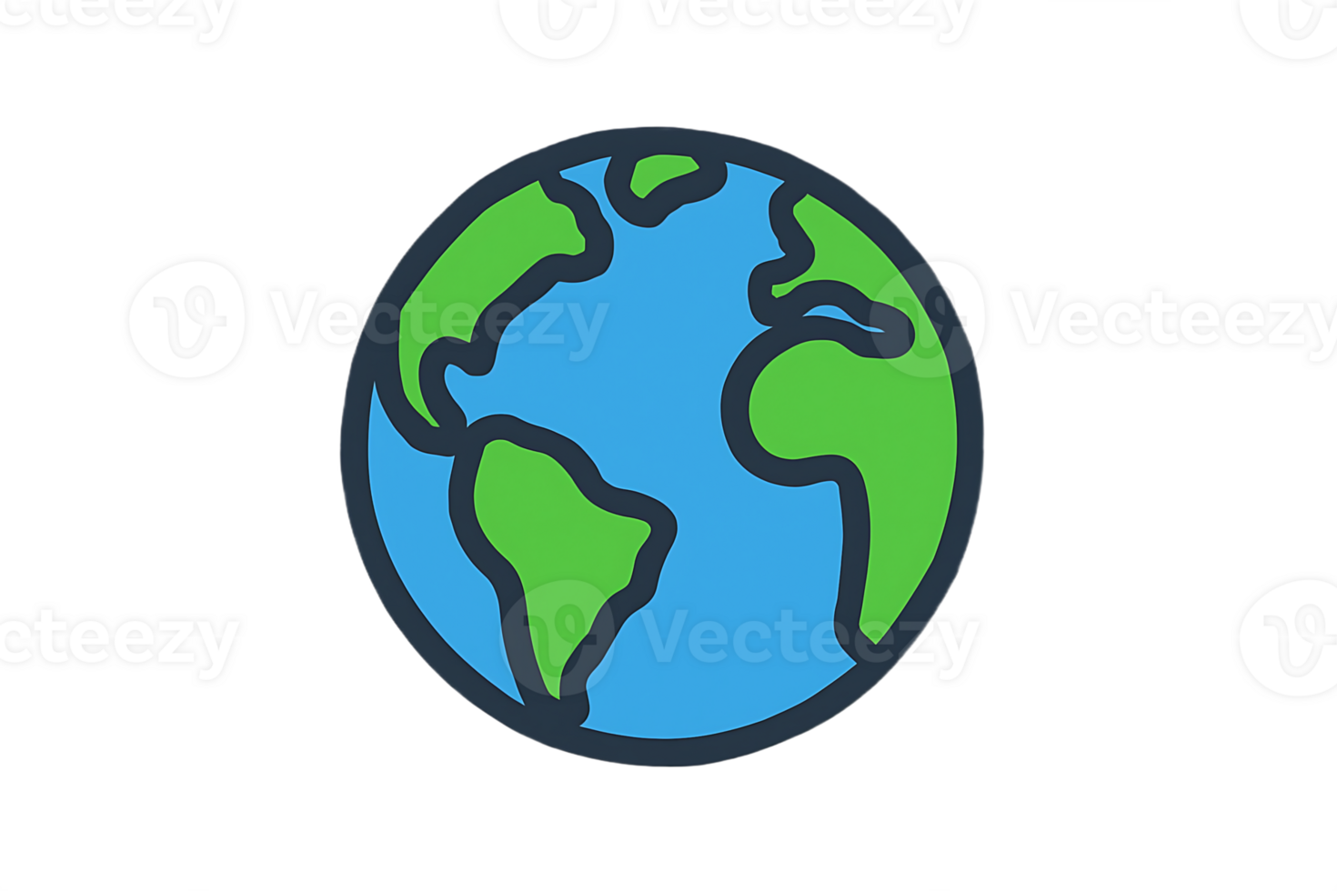Earth globe icon png