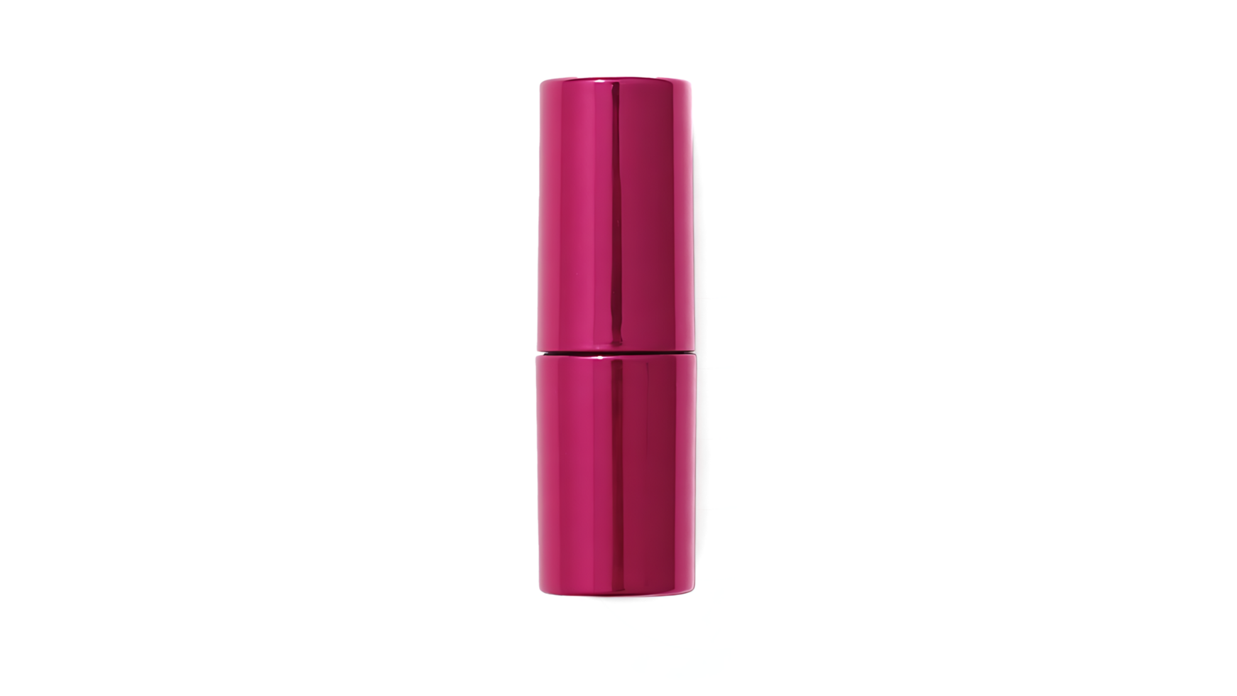 Transparent of Crimson Red Lipstick Tube, A Sleek, Shiny Crimson Red Lipstick Container Isolated on a Transparent Background, Perfect for Cosmetic Packaging Design and Mockups png