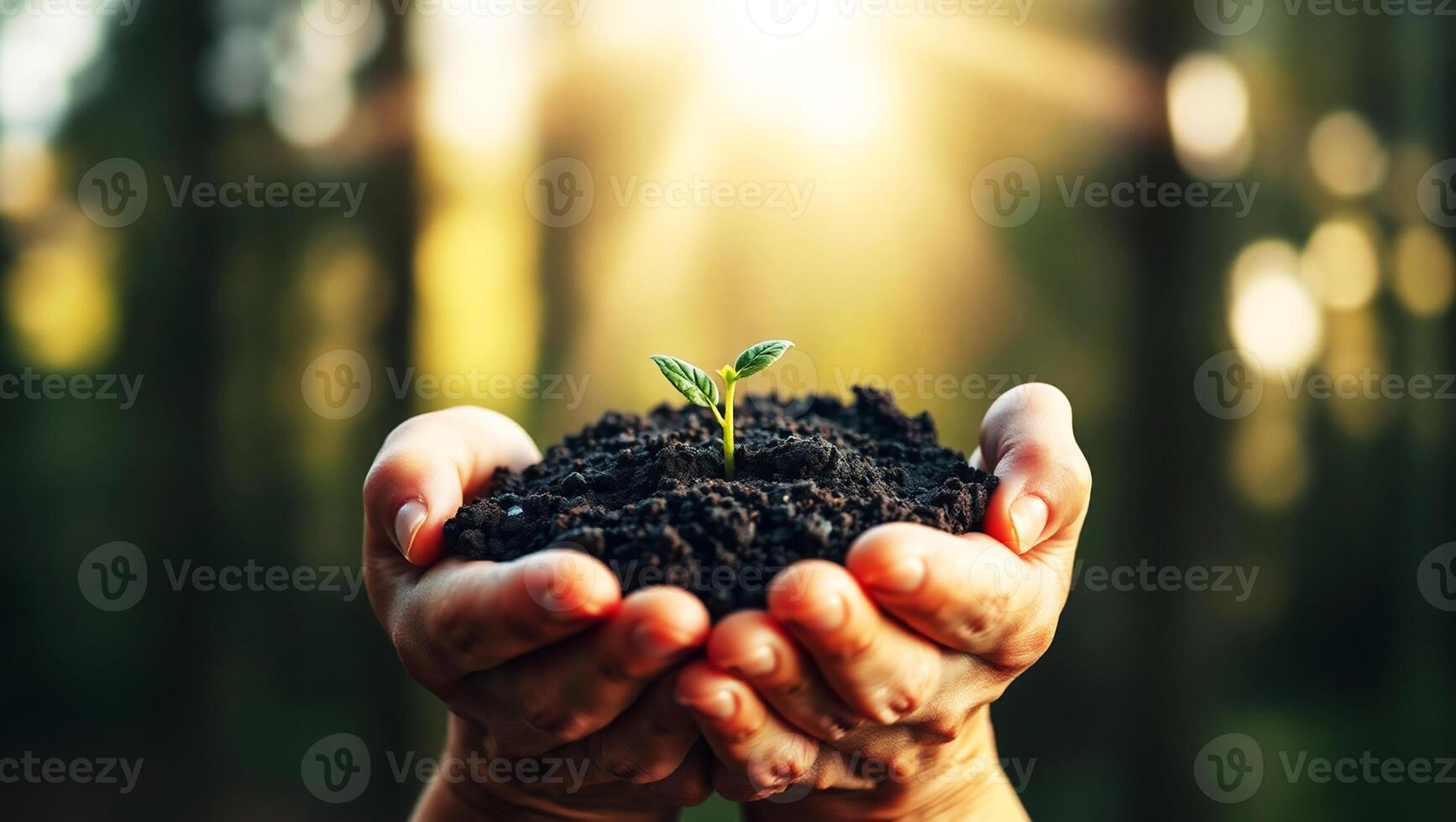 Seeds of Hope A symbol of small beginnings but full of potential for a big future photo