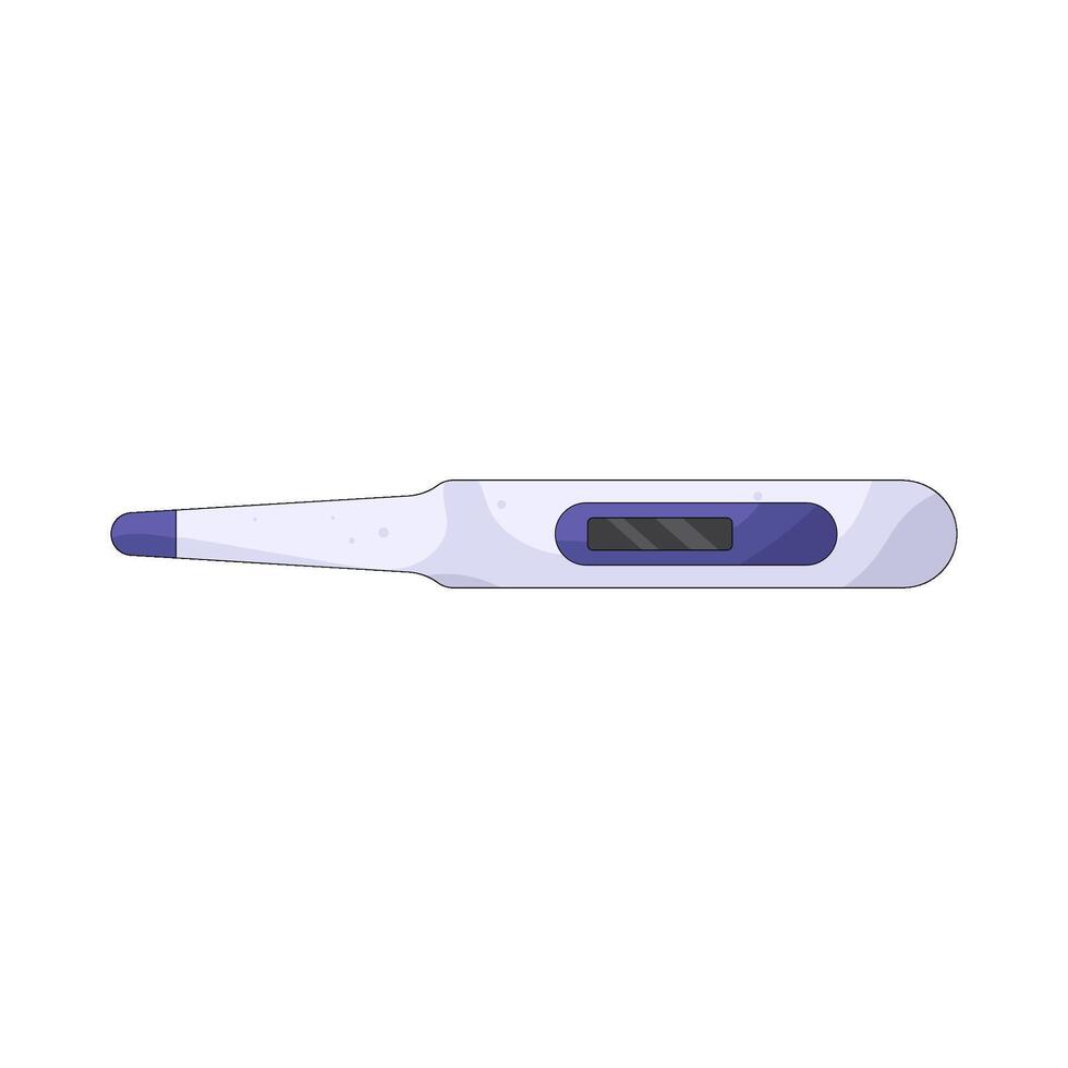 Digital Thermometer for Medical Use vector