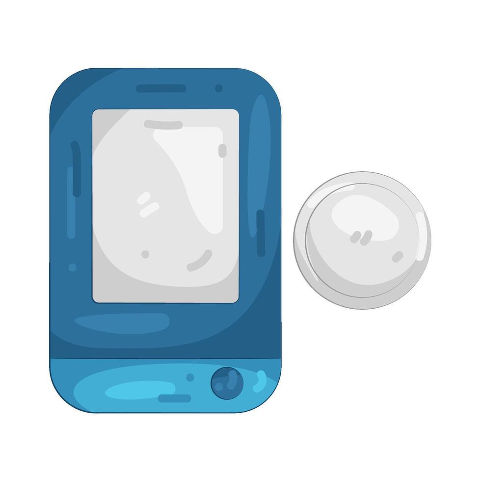 CGM Receiver illustration vector