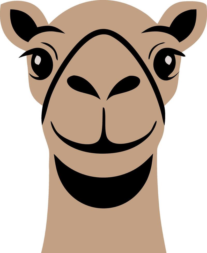 Desert Camel Icons and Graphics for Designers vector