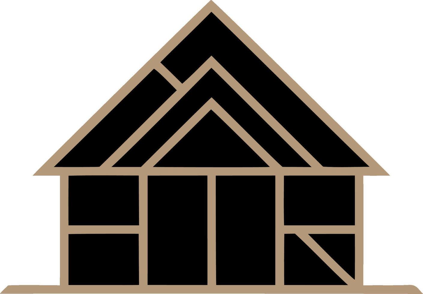 House logo symbol Art, Icons, and Graphics for Designers vector