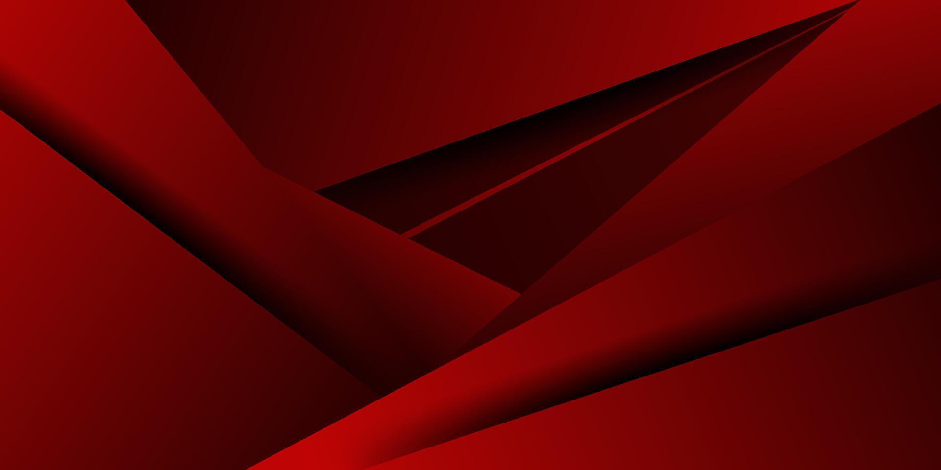 Red square background. Abstract paper cut with simple pattern. Eps10. vector