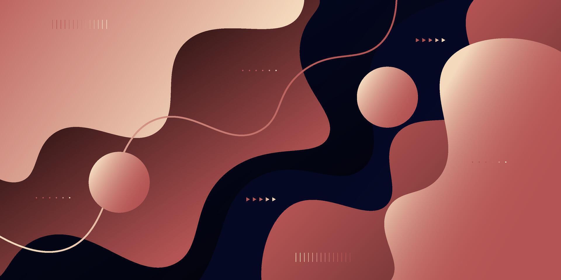 Abstract colorful wave background with colorful wave fluid pattern. Trendy wave banner concept background. Eps10 vector