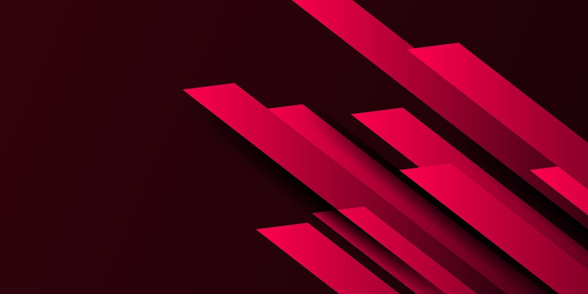 Abstract dynamic red background. Simple overlapping shape pattern. Eps10 vector