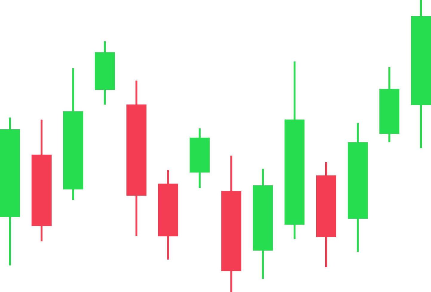 stock market illustration for business design vector