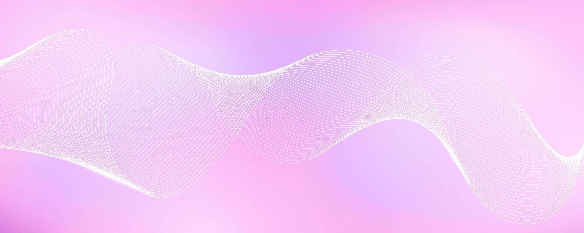 Light pink gradient background with soft flowing lines, ideal for beauty or fashion design vector