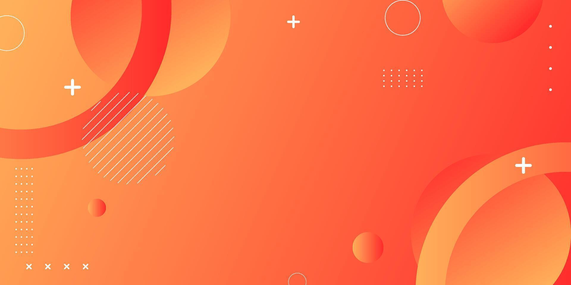 Background red and orange abstract background, ideal for bold ads or poster designs. vector