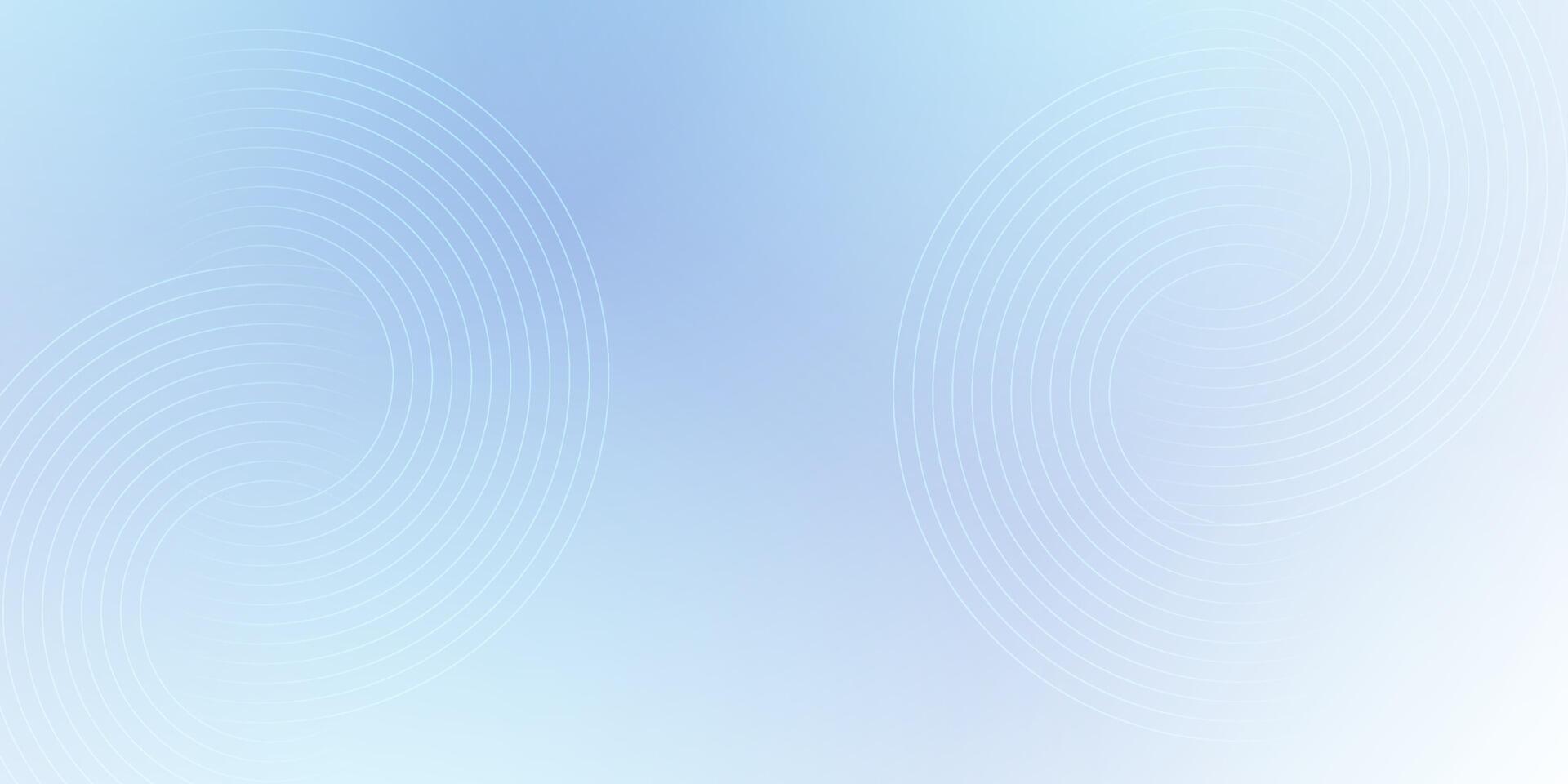 Blue gradient wave background, ideal for digital, web, or tech projects. vector