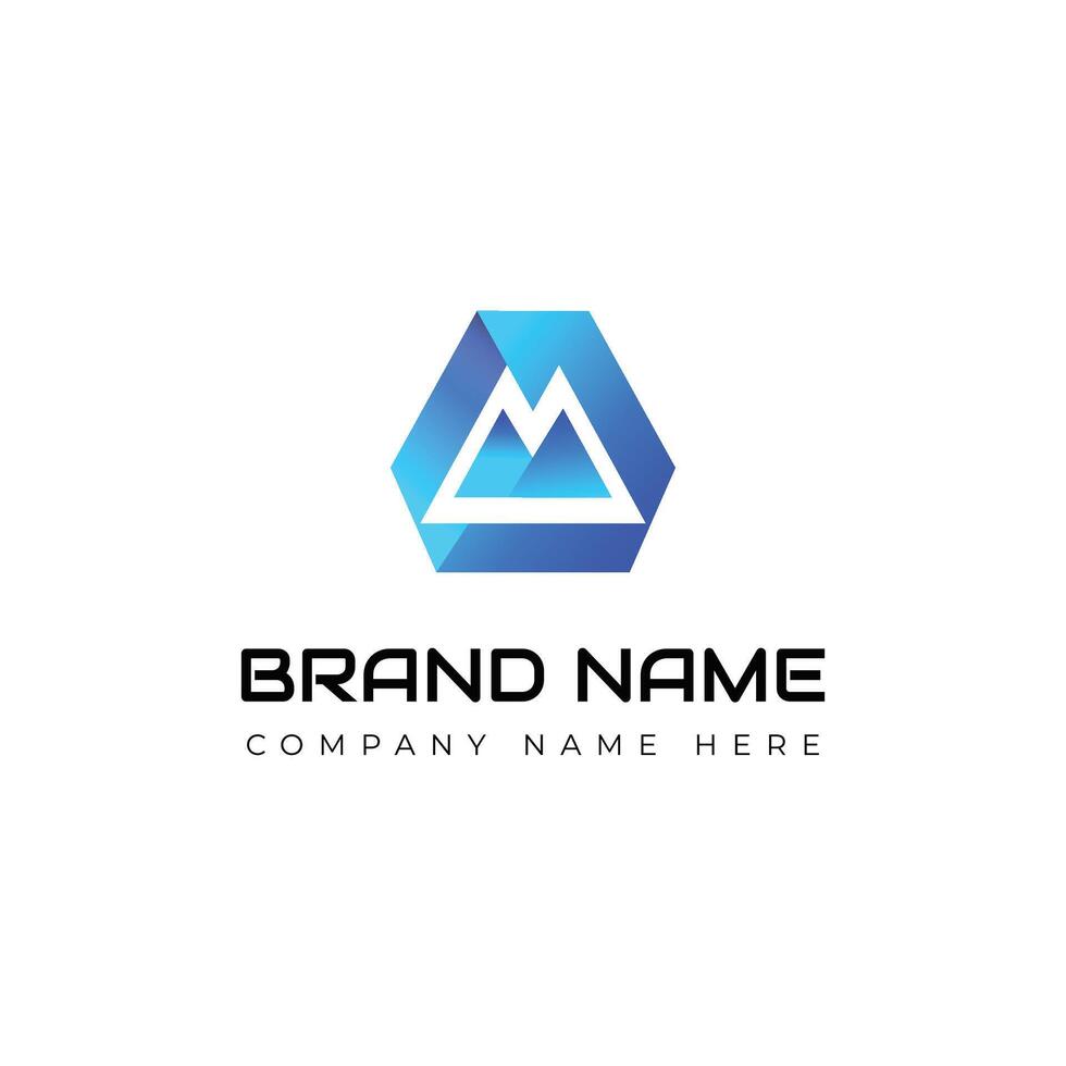 Letter A Logo design vector