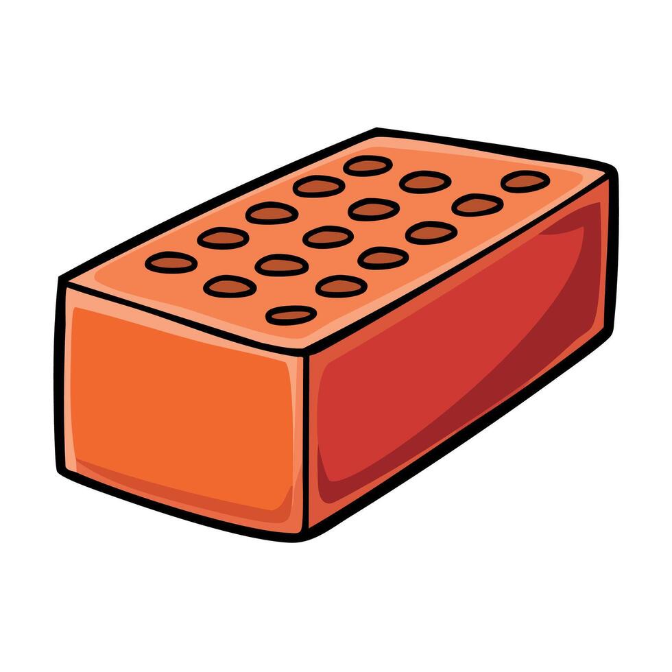Brick brick icon illustration design illustration vector
