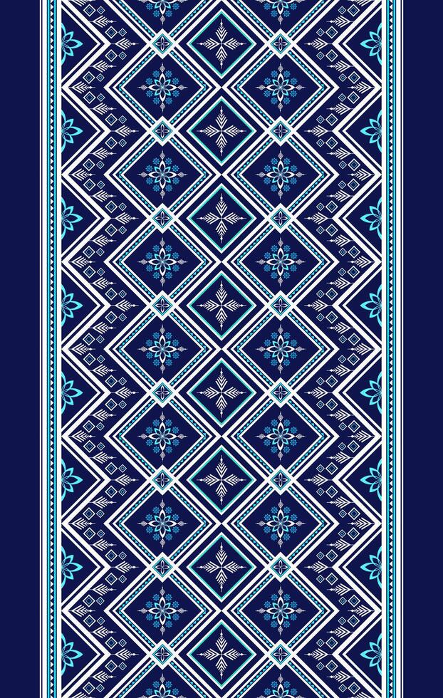 ethnic geometric patterns set with floral lace and tribal borders for fabric,textiles vector