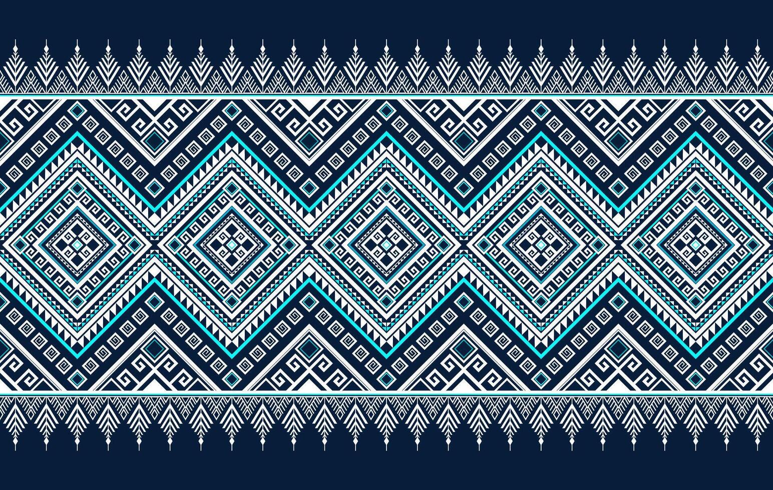 A set of seamless patterns with vintage ethnic geometric and floral ornaments, perfect for textile vector