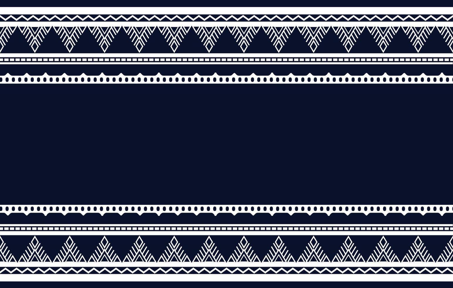 seamless geometric patterns with ethnic art illustration and tribal textile fabric vector
