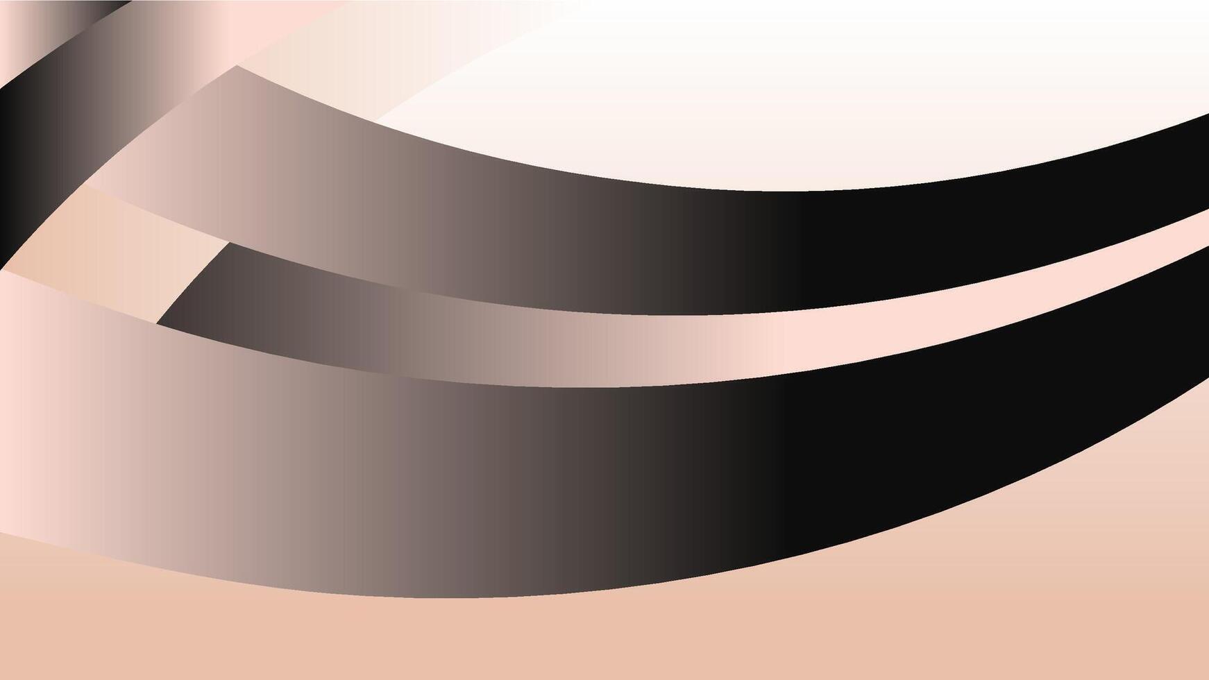 a Smooth flowing abstract background with soft gradient blend. Modern and elegant design ideal for digital visuals, presentations, or creative compositions vector