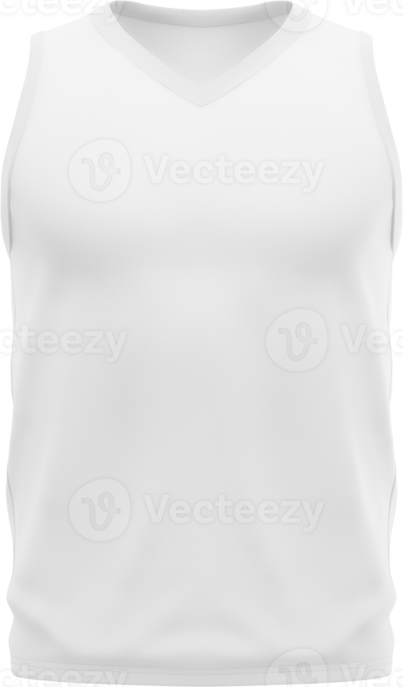 a white tank top on a transparent background png