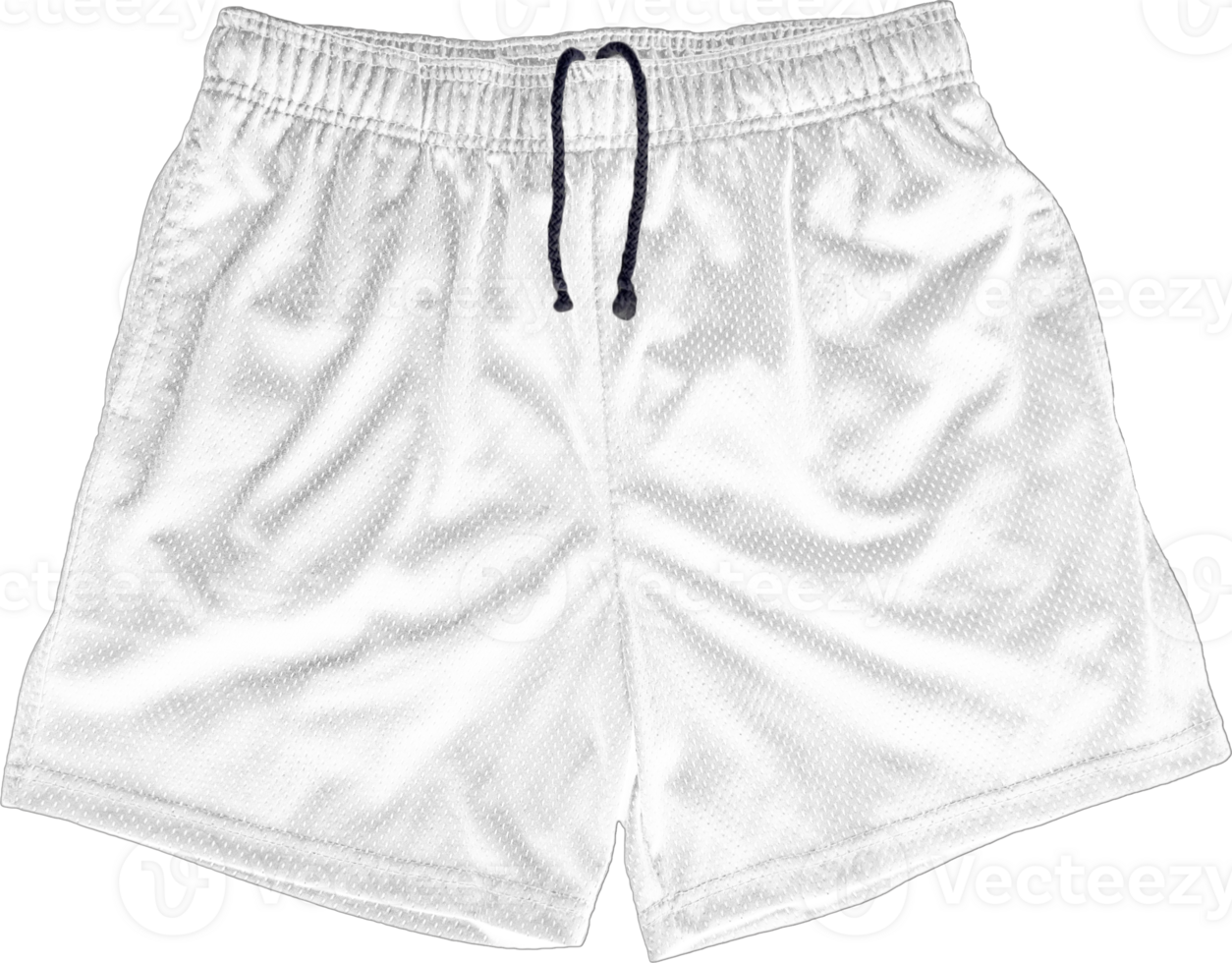 white shorts on transparent background png