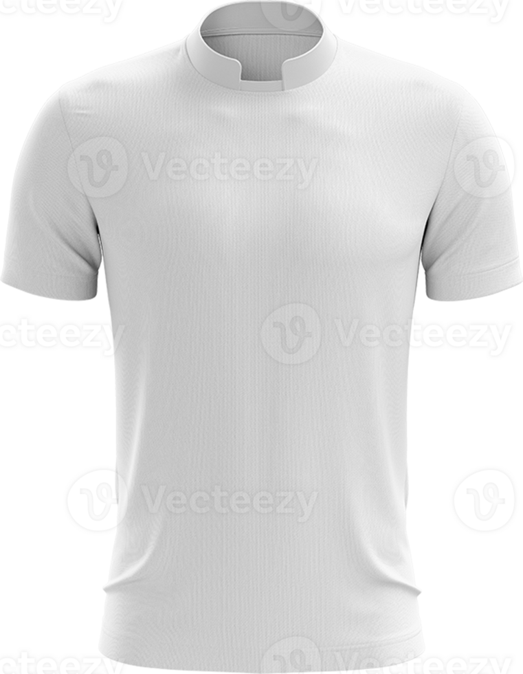 a white t shirt on a transparent background png