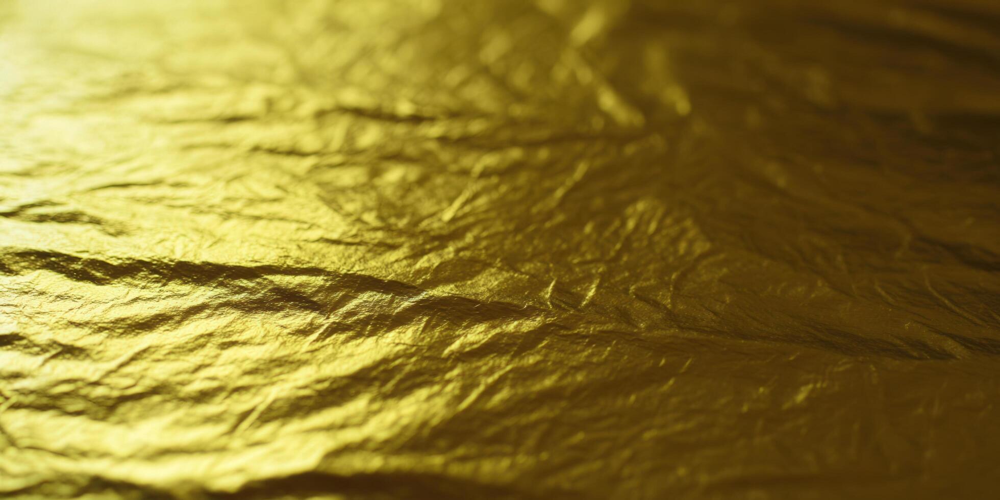 This image shows a close-up of a golden, textured surface with beautiful light and shadows. photo