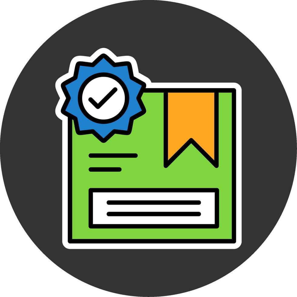 Recommended Minimal filled Grey Circle Icon vector