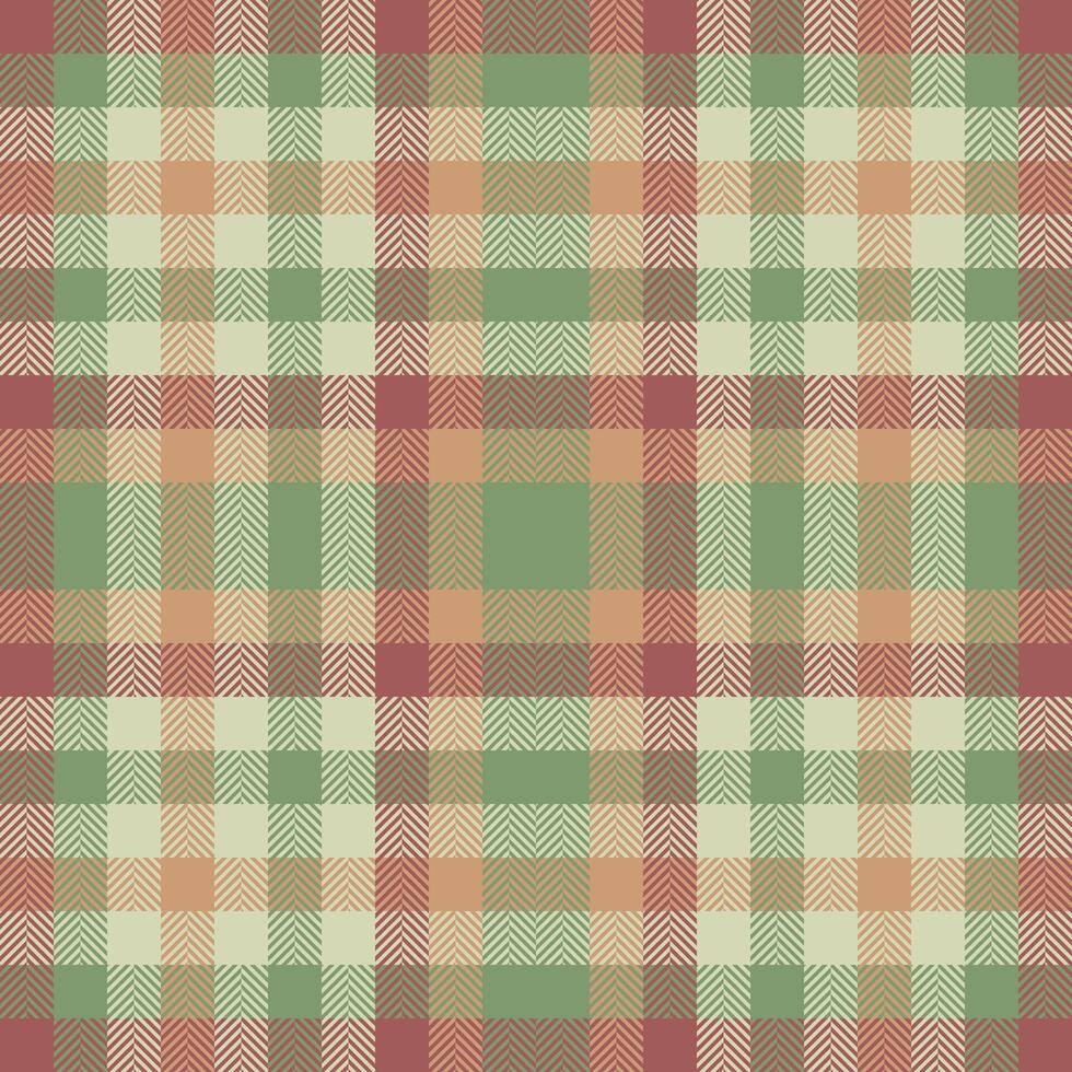 Subtle herringbone plaid pattern in muted earth tones. Perfect for autumnal designs, textile prints, or website backgrounds. Evokes feelings of warmth, comfort, and rustic charm. vector