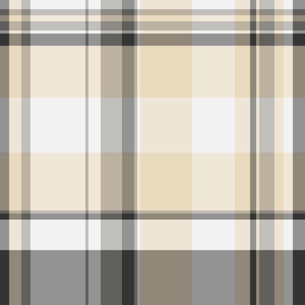 Linear tartan textile seamless, path texture pattern. Apparel plaid fabric background check in light and pastel colors. vector