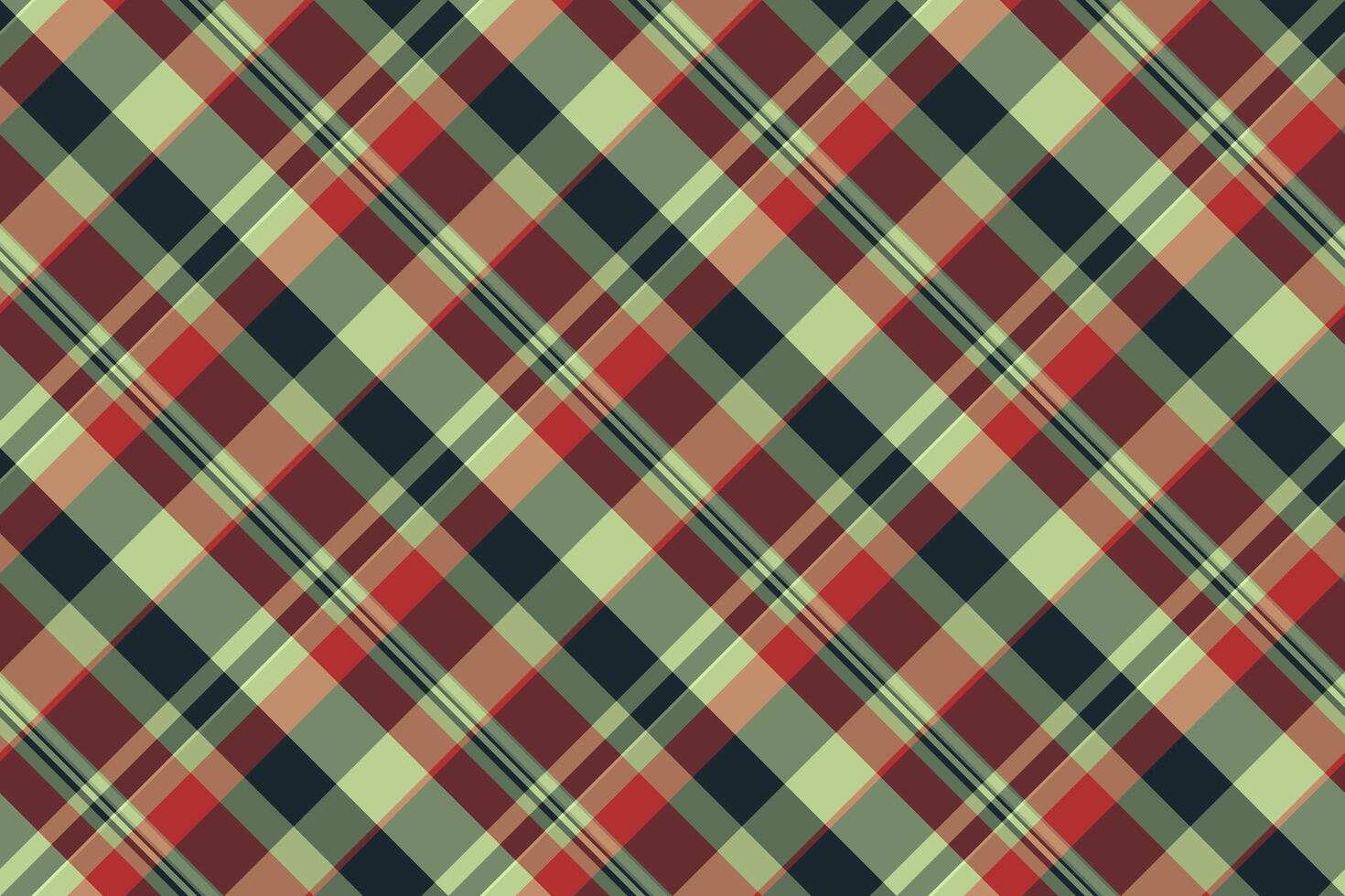 Elegant, classic tartan pattern in muted earthy tones. Seamless texture, suitable for backgrounds, apparel, or digital design. Versatile timeless appeal. vector