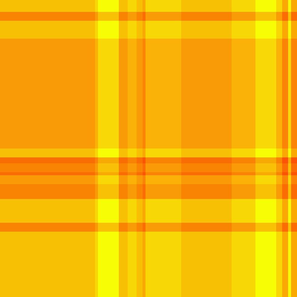 Majestic pattern plaid background, yuletide seamless check tartan. Worn textile fabric texture in bright and royal gold colors. vector