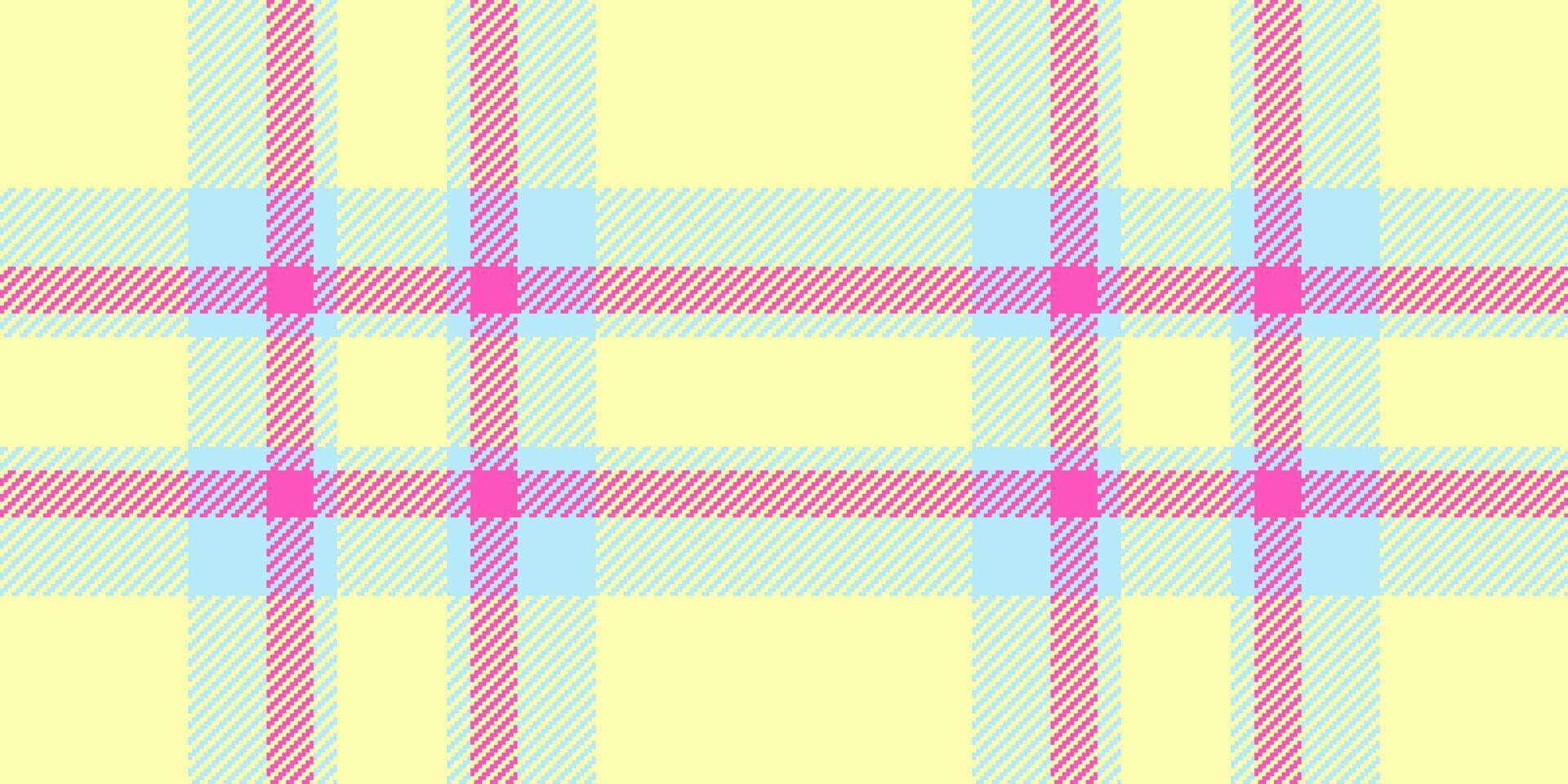 Professional texture check, flow background tartan plaid. Style fabric textile pattern seamless in neutral and light colors. vector