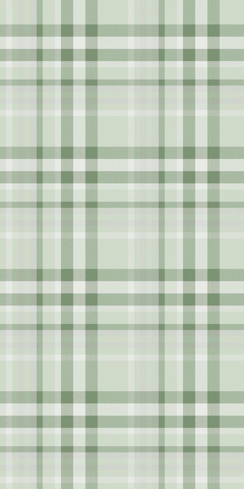 Top pattern background fabric, effect tartan plaid seamless. Outline texture textile check in white and light colors. vector