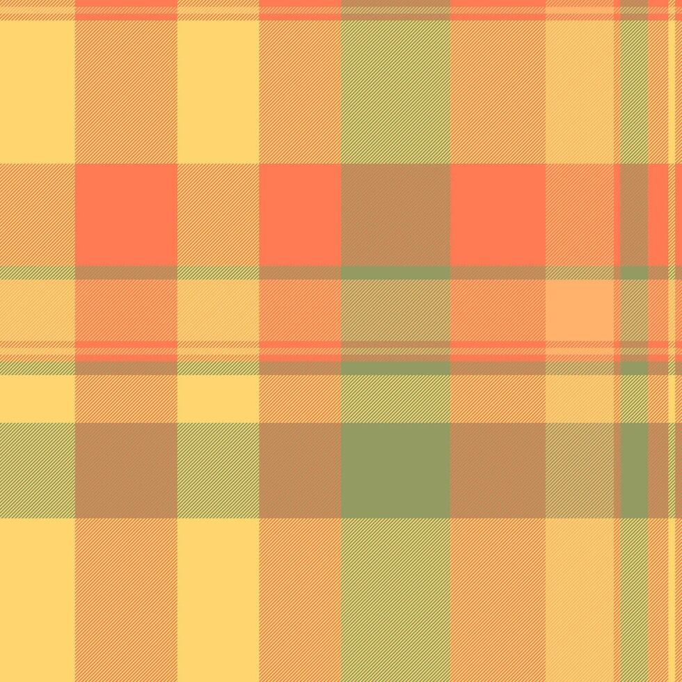 Warm autumnal plaid pattern. Perfect for textile design, fallthemed projects, or as a background texture. The soft, muted colors evoke a feeling of cozy comfort and seasonal warmth. vector