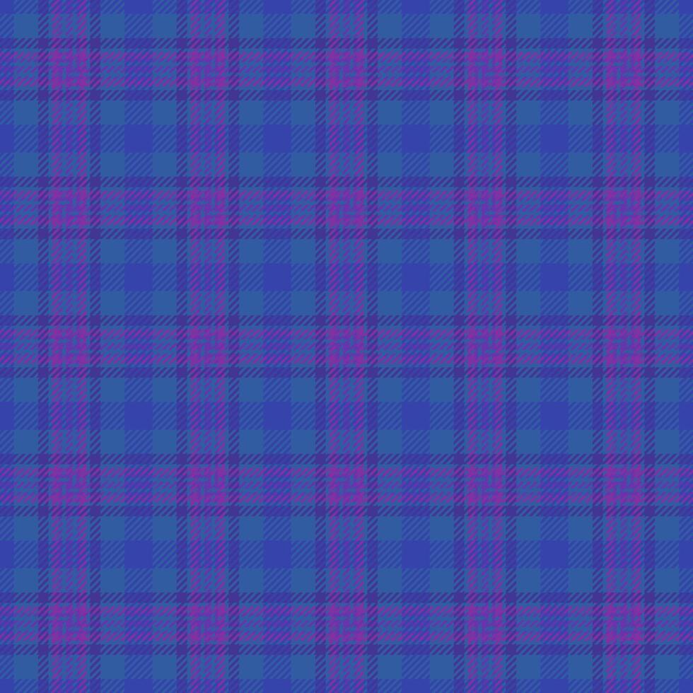 Classic tartan pattern in cool blues and pinks. Seamless texture, ideal for backgrounds, textiles, design projects or a touch of traditional flair. Versatile timeless. vector