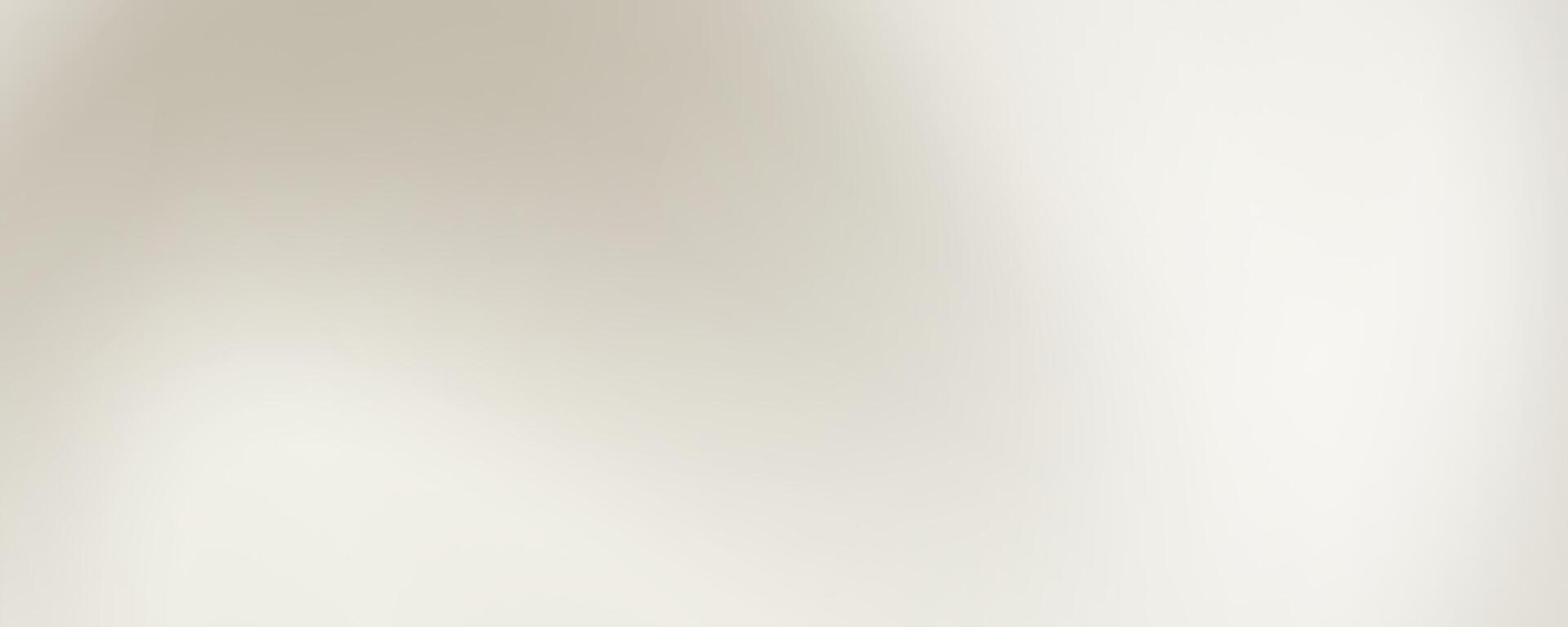 Smooth ecru wave gradient background. Soft neutral liquid wallpaper. Silk nacre color texture for banner, flyer, presentation, graphic design. Abstract blurred wavy backdrop cover vector