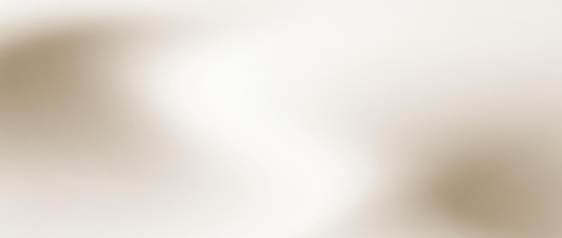 Smooth beige wave gradient background. Soft silk liquid wallpaper. Brown color splash texture for banner, flyer, presentation, graphic design, leaflet. Abstract blur wavy backdrop cover vector